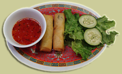 A2. Chả giò Vietnam - Fried Egg Rolls  (2 rolls)