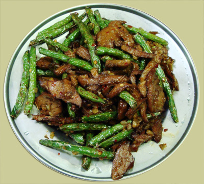 VM5. Mock Duck & Green Bean Stir-fry